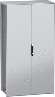 SCHNEIDER ELECTRIC VLOERSTAANDE MODULAIRE ELEKTRISCHE BEHUIZING PANELSET SFN MET EEN GEREDUCEERDE CO2 UITSTOOT 2200X1200X600 MM 2 DEUREN IP55