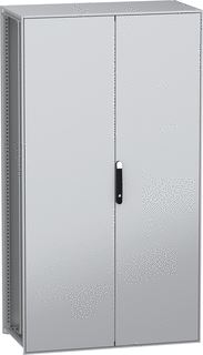 SCHNEIDER ELECTRIC VLOERSTAANDE MODULAIRE ELEKTRISCHE BEHUIZING PANELSET SFN MET EEN GEREDUCEERDE CO2 UITSTOOT PLAAT 2200X1200X600 MM 2 DEUREN IP55