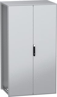 SCHNEIDER ELECTRIC VLOERSTAANDE MODULAIRE ELEKTRISCHE BEHUIZING PANELSET SFN MET EEN GEREDUCEERDE CO2 UITSTOOT 2200X1200X800 MM 2 DEUREN IP55