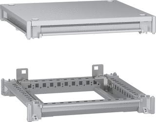 SCHNEIDER ELECTRIC ONDER-EN BOVENKADER PANELSET SFN VOOR ELEKTRISCHE BEHUIZING B400 D400 MM INCLUSIEF DAK