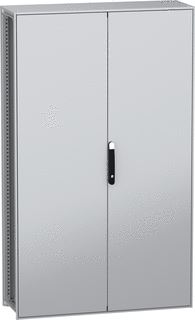 SCHNEIDER ELECTRIC VLOERSTAANDE MODULAIRE ELEKTRISCHE BEHUIZING PANELSET SFN MET EEN GEREDUCEERDE CO2 UITSTOOT PLAAT 2000X1200X400 MM 2 DEUREN IP55