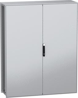 SCHNEIDER ELECTRIC VLOERSTAANDE MODULAIRE ELEKTRISCHE BEHUIZING PANELSET SFN MET EEN GEREDUCEERDE CO2 UITSTOOT PLAAT 2000X1600X500 MM 2 DEUREN IP55