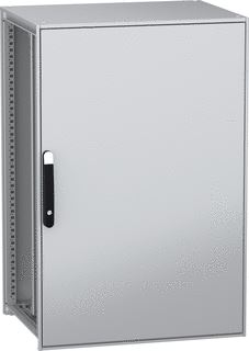 SCHNEIDER ELECTRIC VLOERSTAANDE MODULAIRE ELEKTRISCHE BEHUIZING PANELSET SFN MET EEN GEREDUCEERDE CO2 UITSTOOT MONTAGEPLAAT 1200X800X600 MM IP55