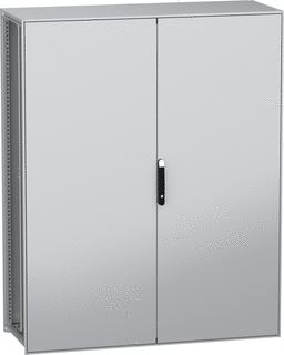 SCHNEIDER ELECTRIC VLOERSTAANDE MODULAIRE ELEKTRISCHE BEHUIZING PANELSET SFN MET EEN GEREDUCEERDE CO2 UITSTOOT PLAAT 2000X1600X600 MM 2 DEUREN IP55