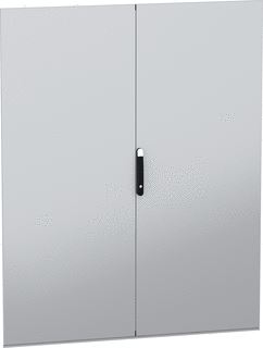 SCHNEIDER ELECTRIC DUBBELE VOLLE DEUR PANELSET SFN SPACIAL SM VOOR ELEKTRISCHE BEHUIZING H2000 B1600 MM 