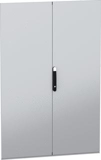 SCHNEIDER ELECTRIC DUBBELE VOLLE DEUR PANELSET SFN SPACIAL SM VOOR ELEKTRISCHE BEHUIZING H1800 B1200 MM 