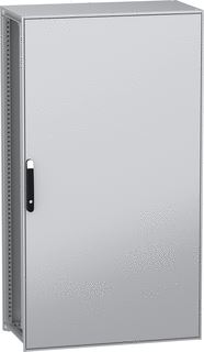 SCHNEIDER ELECTRIC VLOERSTAANDE MODULAIRE ELEKTRISCHE BEHUIZING PANELSET SFN MET EEN GEREDUCEERDE CO2 UITSTOOT MONTAGEPLAAT 1800X1000X500 MM IP55 