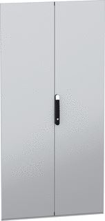 SCHNEIDER ELECTRIC DUBBELE VOLLE DEUR PANELSET SFN SPACIAL SM VOOR ELEKTRISCHE BEHUIZING H2000 B1000 MM 