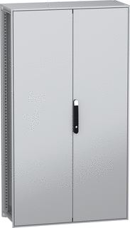 SCHNEIDER ELECTRIC VLOERSTAANDE MODULAIRE ELEKTRISCHE BEHUIZING PANELSET SFN MET EEN GEREDUCEERDE CO2 UITSTOOT 1800X1000X400 MM 2 DEUREN IP55