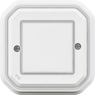 LEGRAND PLEXO WITH NETATMO ON/OFF ZONDER BATTERIJEN LAGE OPBOUWDOOS IP55 WIT