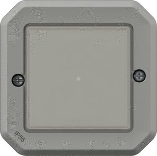 LEGRAND PLEXO WITH NETATMO 3-DRAADS 150W LED SCHAKELAAR-DIMMER MECH IP55 GRIJS