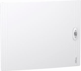 SCHNEIDER ELECTRIC DEUR PRISMASET XS VOL WIT (RAL9003) VOOR VERDELER 2 X 24 MODULES