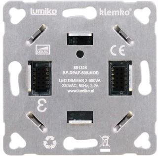 KLEMKO DIMMER ALU BEL UNIV EN LED RETROFI BAS ELM