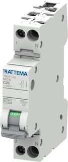 ATTEMA INSTALLATIEAUTOMAAT 1P+N 20A C-KAR 