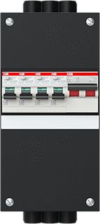 ABB 1-FASE 1 HS 40A 2P 4 RCBO B16 30 MA