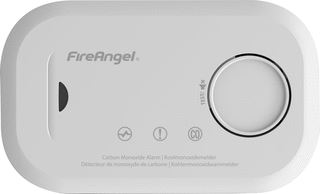 FIREANGEL KOOLMONOXIDEMELDER WIT STROOMVERZORGING PRIM BATTERIJ/ACCU 