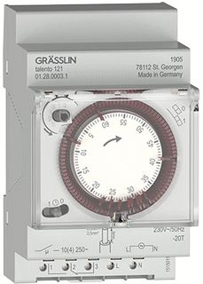 GRASSLIN AN SCHAK KLOK VR PANEELBOUW DIN-RAIL