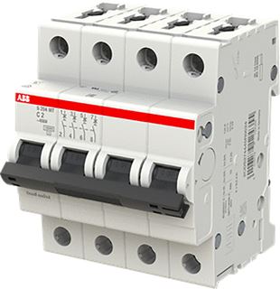 ABB S204MT-C2 S200MT-C2 4P C2 10KA TRACTIE