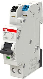 ABB FLEXLINE INSTALLATIE-AUTOMAAT 1+NP C-KAR 6A