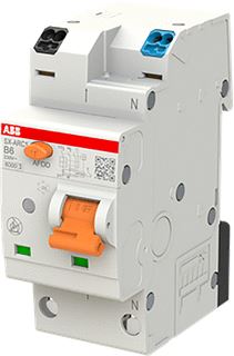 ABB FLEXLINE B6 VLAMBOOGETECTIE APPARAAT GEINTEGREERD MET INSTALLATIE-AUTOMAAT