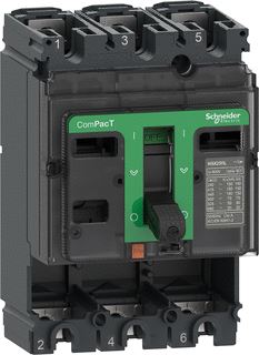 SCHNEIDER ELECTRIC COMPACT VERMOGENSCHAKELAAR BASISFRAME NSX250L 150KA AC 3P 250A 