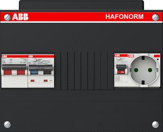 ABB 1-FASE 1 HS 40A 2P 1 PV RCBO B20 2P 300MA 2 RCBO B16 A 2P 30MA 1 WCD