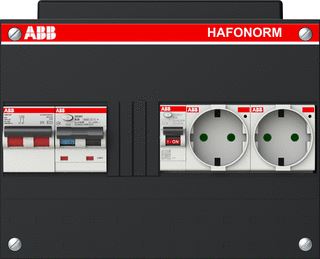 ABB 1-FASE 1 HS 40A 2P 1 PV RCBO B25 2P 300MA 6 RCBO B16 A 2P 30MA 2 WCD