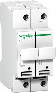 SCHNEIDER ELECTRIC ACTI 9 FUSE-DISCONNECTOR STI 2 POLES 25 A FOR FUSE 10.3 X 38 MM