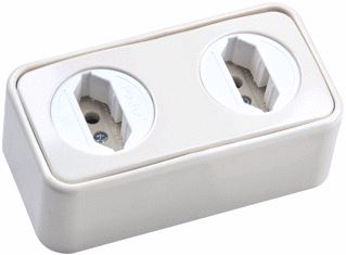 ABB ZE225 DOUBLE SOCKET