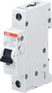 ABB AUTOMAAT S200MUC 1P K0 75 10KA TRACT DC