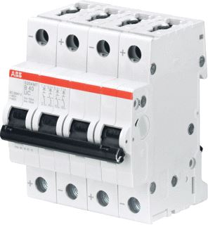 ABB AUTOMAAT S200MTUC 4P C1 6 10KA TRACT DC