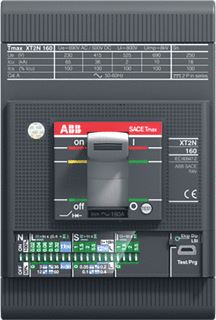 ABB XT2L 160 EKIP LSIG IN= 10A 3 POLIG VAST MET VOORAANSLUITING ELECTRONISCHE BEVEILIGING 