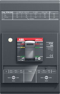 ABB XT4V 160 MA 10 IM=50...100 3P F F 