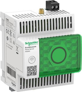 SCHNEIDER ELECTRIC ECOSTRUXURE PANEL SERVER ADVANCED DATALOGGER ENERGY SERVER 110-277 VAC/DC 