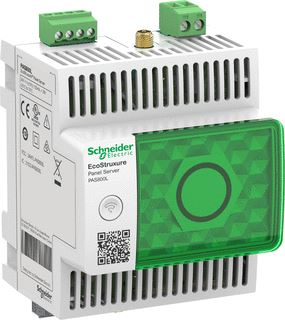 SCHNEIDER ELECTRIC ECOSTRUXURE PANEL SERVER ADVANCED DATALOGGER ENERGY SERVER 24 VDC 