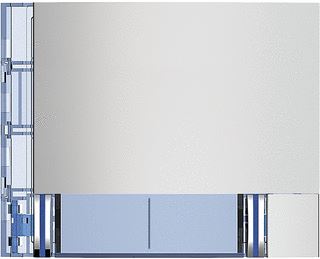 LEGRAND SFERA FRONTPLAAT MET 2 DK ALL METAL