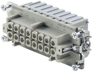 WEIDMULLER CONTACTBLOK V RECHTHOEKIGE CONNECT. UITV EL AANSL 