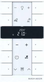 ABB BUSCH-JAEGER RUIMTETEMPERATUURREG. BUSSYST F@HOME