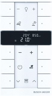 ABB BUSCH-JAEGER RUIMTETEMPERATUURREG. BUSSYST F@HOME