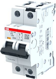 ABB INSTALLATIE AUTOMAAT 25KA 1P+N KAR D 8A 