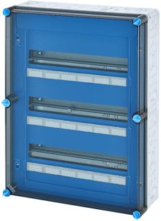 HENSEL MI AUTOMATENBEHUIZING IP65 54 MOD 3X18 BM6 450X600MM +PE/NUL KLEM