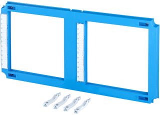 HENSEL MI AFDEKKING VOOR NH00 LASTSCHEIDERS BM4 600X300MM BLAUW