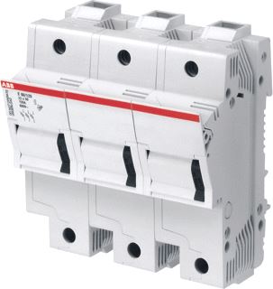 ABB E90 ZEKERINGHOUDER 3P 125A MET MELDING