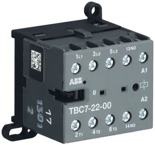 ABB MAGNEETSCHAKELAAR MINITBC7 4P (2NO2NC) 77-143VDC