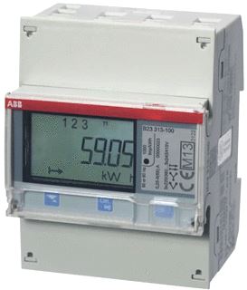 ABB ENERGIEMETER B23 3X230/400VAC 65AMBUS S 