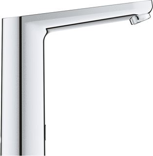 GROHE EUROSMART COSMOPOLITAN E INFRAROOD WASTAFELKRAAN MET MENGING EN INSTELBARE TEMPERATUURBEGRENZER M-SIZE CHROOM 