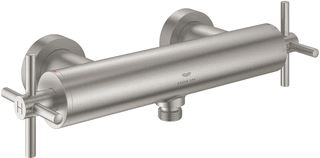 GROHE ATRIO NEW CLASSIC DOUCHEKRAAN ZONDER OMSTEL MET KOPPELINGEN HOH=15CM SUPERSTEEL