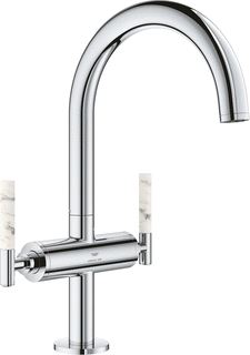 GROHE ATRIO PRIVATE COLLECTION BODY VOOR STICK GREPEN WASTAFELMENGKRAAN L-SIZE GREPEN NIET INBEGREPEN GLADDE BODY 