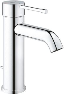 GROHE ESSENCE NEW WASTAFELMENGKRAAN S-SIZE ES TREKWASTE EENGREEPS 1-GATS 174MM HOOGTE 116MM UITLOOP VAST CHROOM 