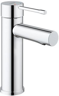 GROHE ESSENCE NEW 1-GATS WASTAFELKRAAN S-SIZE MET GLADDE BODY ECOJOY MET 28MM CARTOUCHE CHROOM